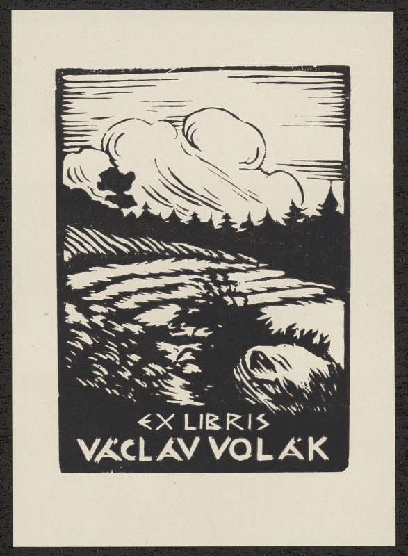 Vítězslav Fleissig - Ex libris Václav Volák