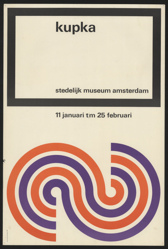 Wim (Willm Hendrick) Crouwel - Kupka. Stedelijk  Museum Amsterdam