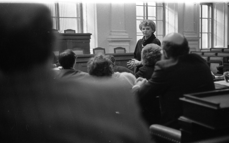 Dagmar Hochová - Poslanecký klub Občanského fóra v České národní radě, podzim 1990