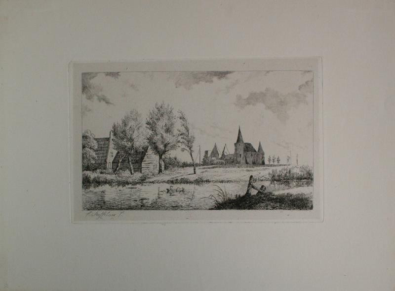 Cornelis Steffelaer - grafika - krajina