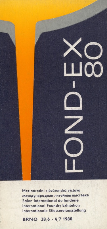 Jan Rajlich st. - FOND-EX 80. Mezinárodní slévárenská výstava Brno 28.6.-4.7.1980