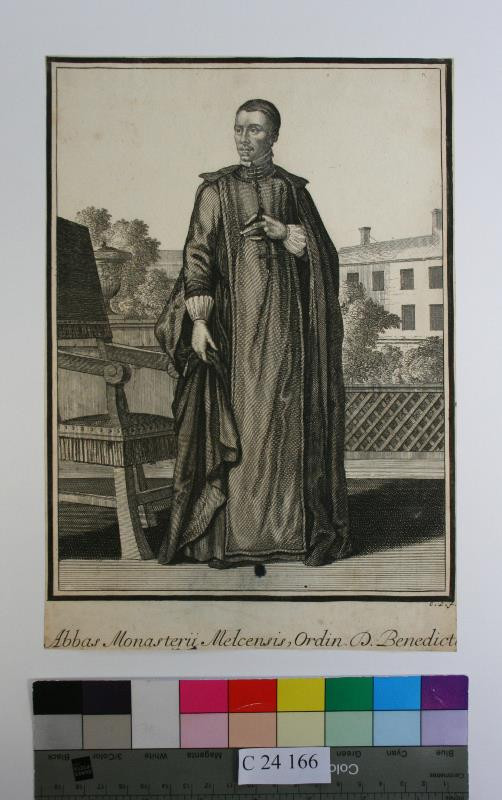 Caspar Luyken - Abbas  Monasterii  Melceusis,  Ord.  D.  Bendick