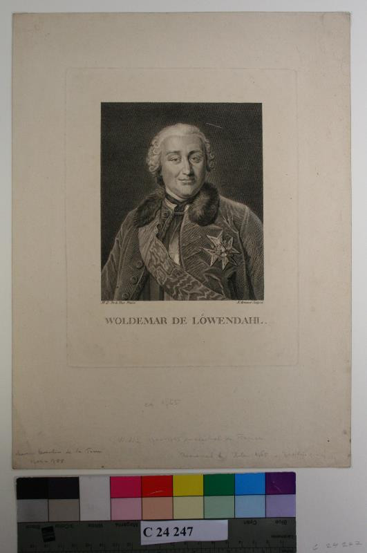 Antoine Louis Romanet - Woldemar  de  Lowendahl