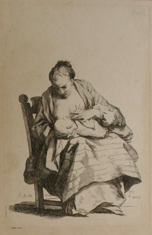 Jean-Baptiste Marie Pierre - Kojící matka