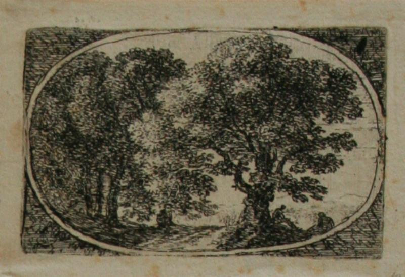 Herman van Swanevelt - Stromy v krajině
