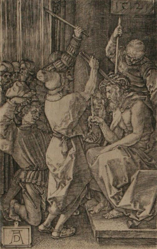 Albrecht Dürer - Korunování trnovou korunou
