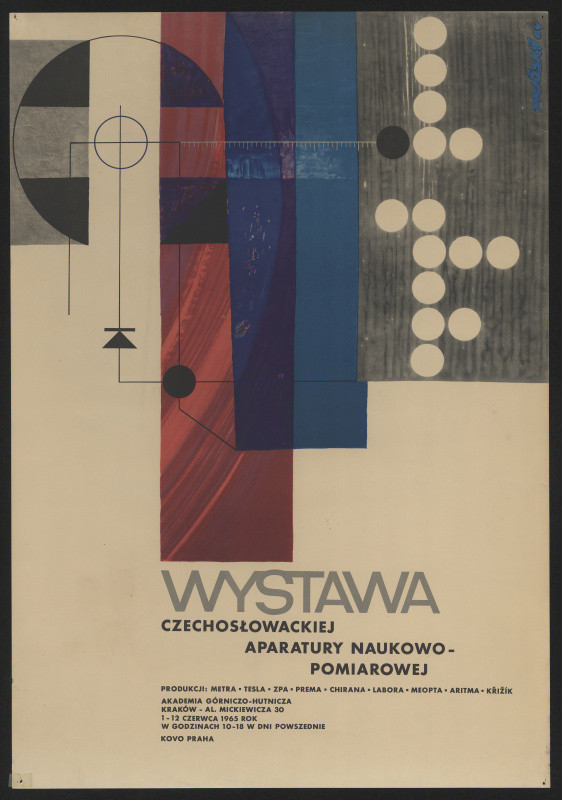 Adolf Pražský - Wystawa Czechoslowackiej aparatury naukowo-pomiarowej