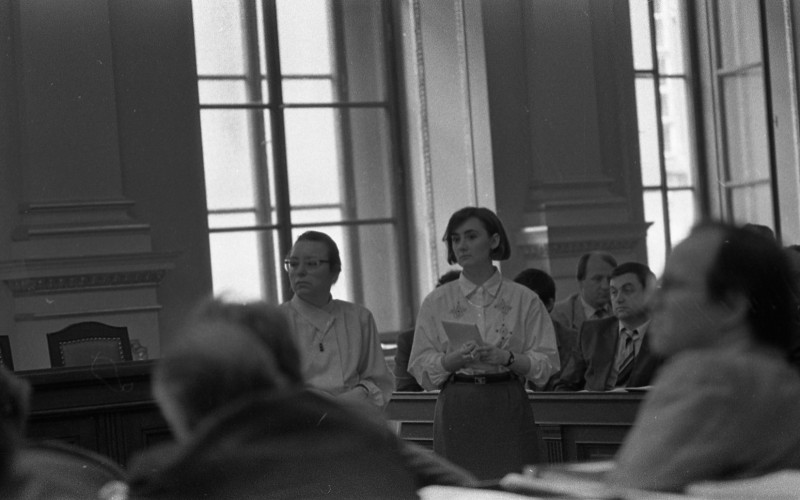 Dagmar Hochová - Hlasování v České národní radě, květen 1991