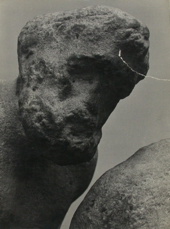 Jan Svoboda - Bez názvu (Sochař, detail, Josef Wagner), z cyklu Pojednání o plastice / Untitled, from the Essays on Sculpture cycle