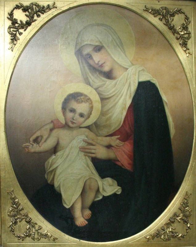 neznámý malíř - Madona s dítětem