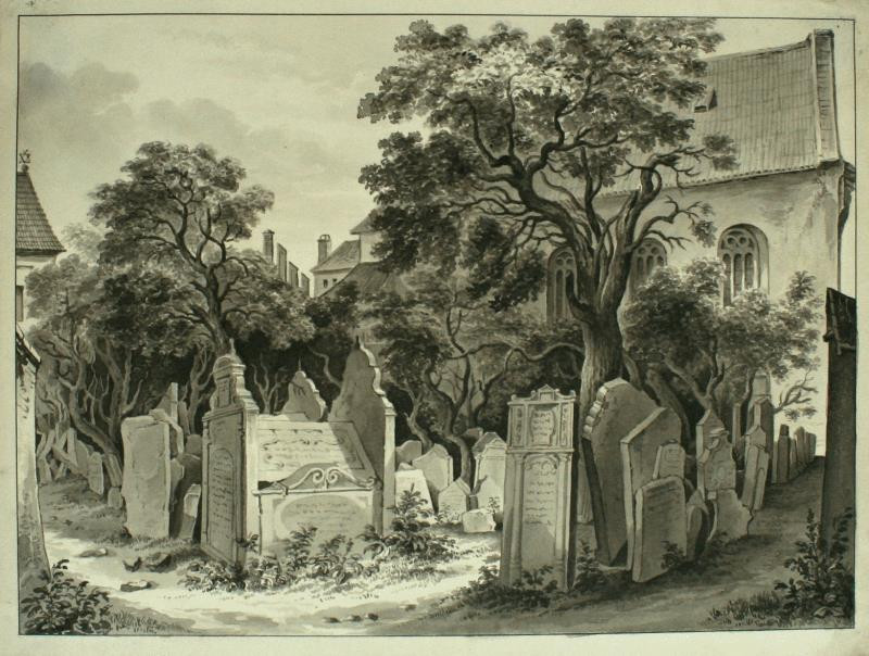 Leopold Stephan - Starý židovský hřbitov v Praze