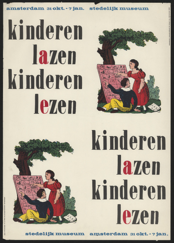 neznámý - Kinderen lazen, kinderen lezen, Stedelijk Museum Amsterdam