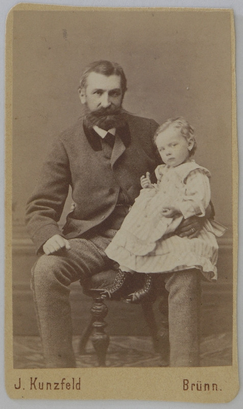 Josef Kunzfeld - Strýc Fritz Chamaré s dcerou Bertou