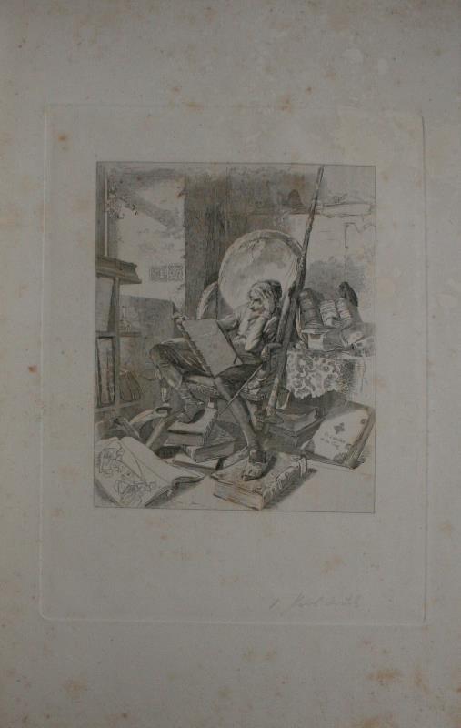 Adolf Schroedter (Schrödter) - Dressig Bilder zum Don Quijote