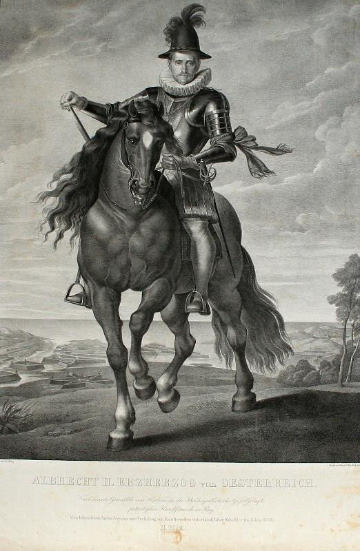 Andreas (Ondřej) Fortner - Albrecht II. rak. (Albert II. arcivévoda rakouský)