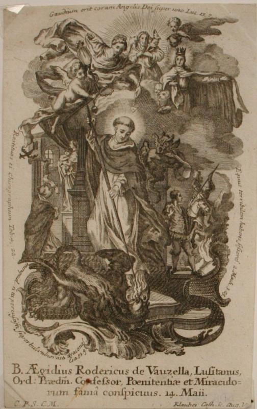 Klauber - dílna - B. Aegidius Rodericus de Vanzella