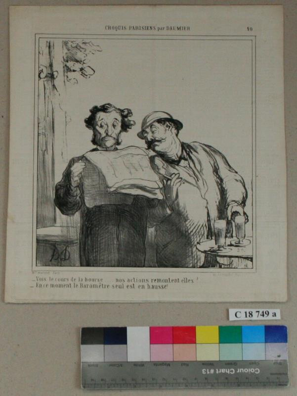 Honoré Daumier - Croqnis  Parisiens