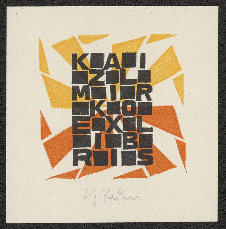 Ladislav Josef Kašpar - KAIZL MIRKO EXLIBRIS