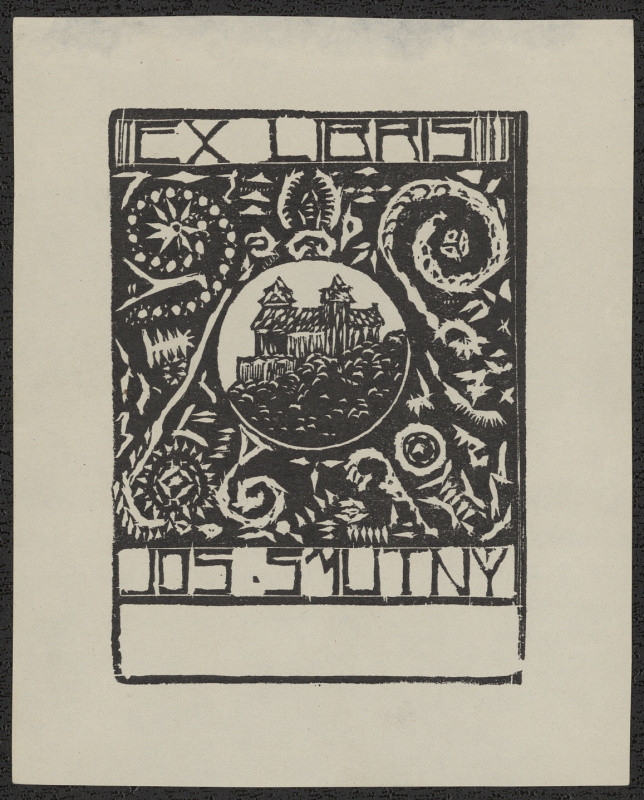 Julius Boubín - Exlibris Jos. Smutný