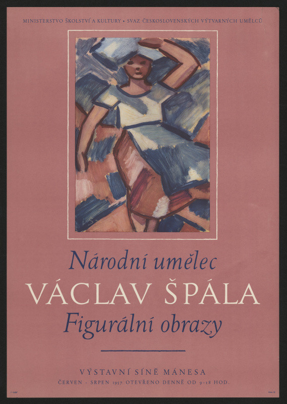 neznámý - Nár. umělec Václav Špála, Figurální obrazy. Výstavní síně Mánesa