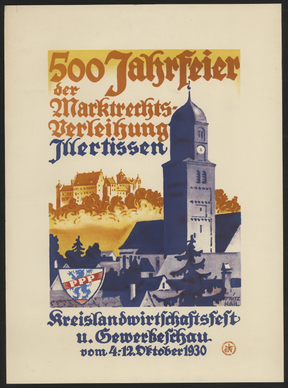 Fritz Hail - 500 Jahrfeier der Marktrechts Verleihung Mertissen ... 1930