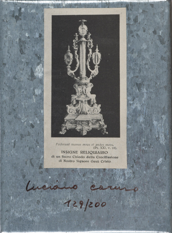 Luciano Caruso - INSIGNE RELIQUIARIO