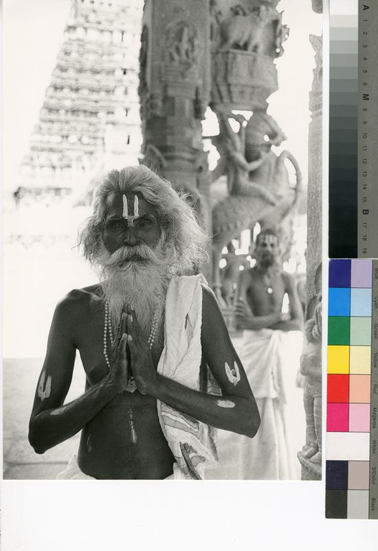 Miloň Novotný - Muž uctívající Krišnu (ze souboru Indie)
