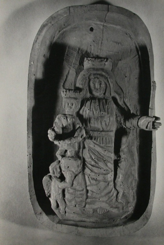 Jan Svoboda - Bez názvu (Panna Maria s Ježíškem), z cyklu Pojednání o plastice / Untitled, from the Essays on Sculpture cycle