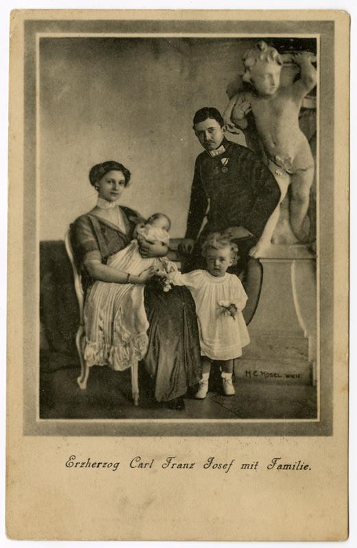 Hermann Clemens Kosel - Erzherzog Carl Franz Josef mit Familie