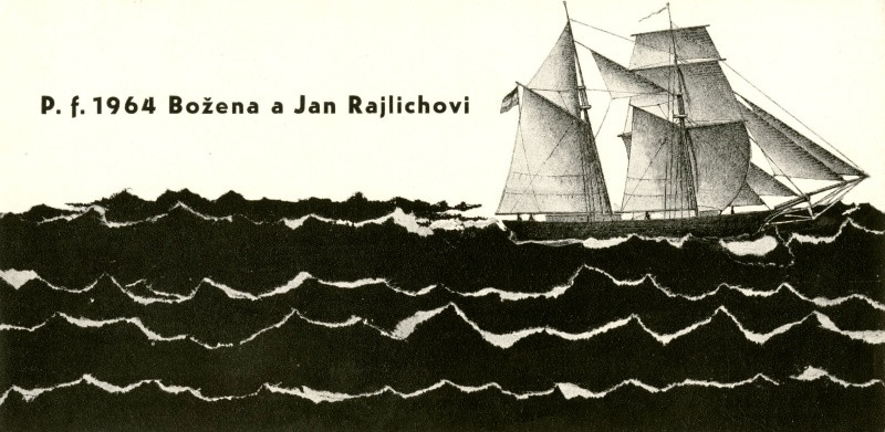 Jan Rajlich st. - P.f. 1964 Božena a Jan Rajlichovi