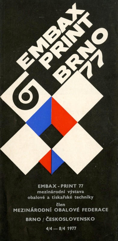 Jan Rajlich st. - Embax Print Brno 77, Mezinárodní výstava obalové a tiskařské techniky