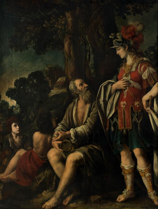 neznámý malíř barokní - Mytologická scéna