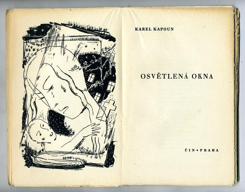 Karel Kapoun, Grafia - Osvětlená okna