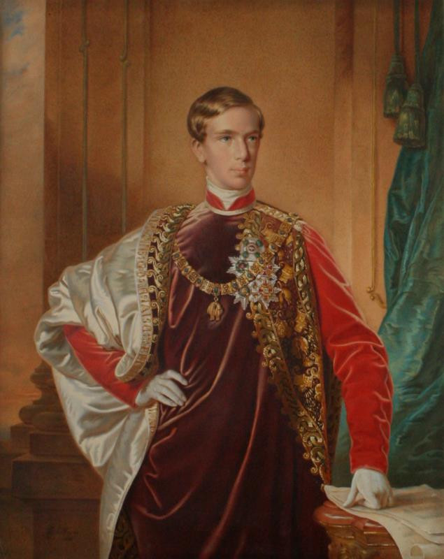 Emil Moser - Podobizna Františka Josefa I.