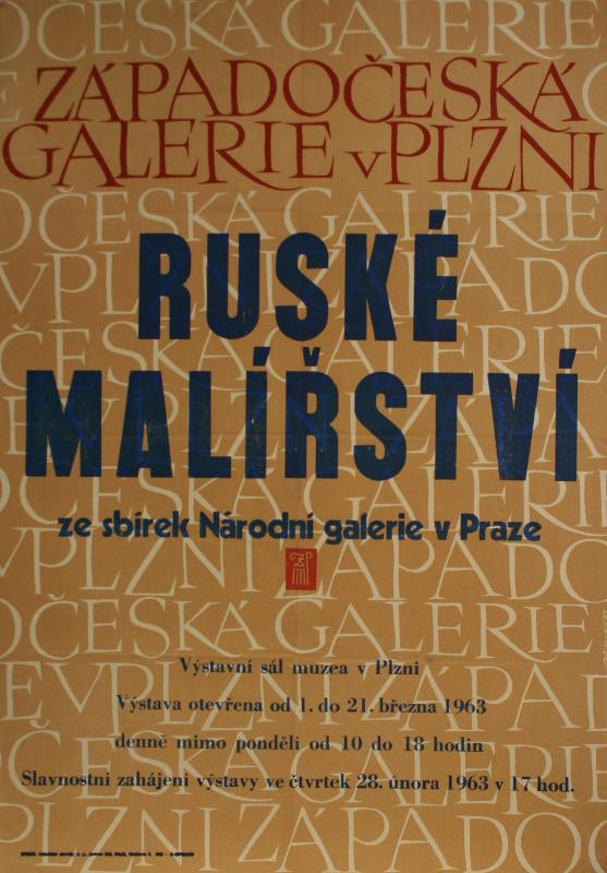 neurčený autor - Ruské malířství, Západočeská galerie v Plzni