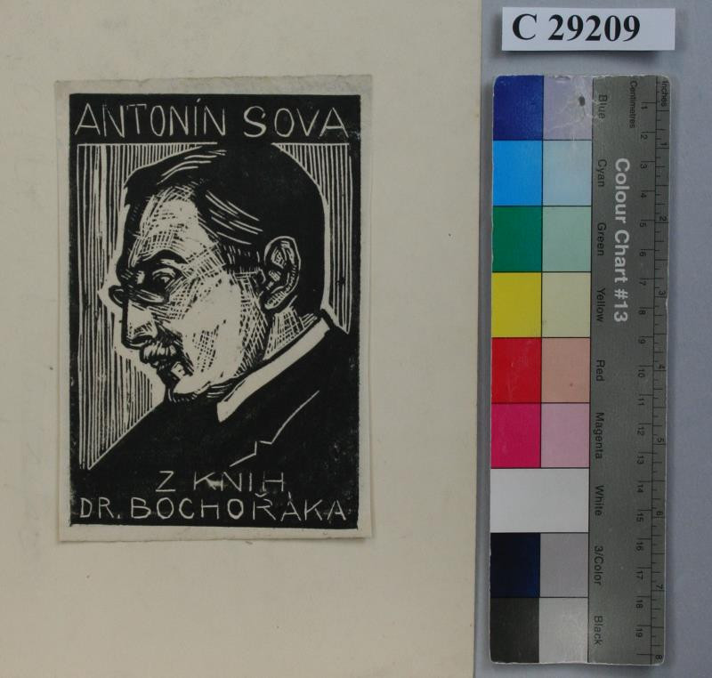 Helena Bochořáková-Dittrichová - Ex libris Antonín Sova