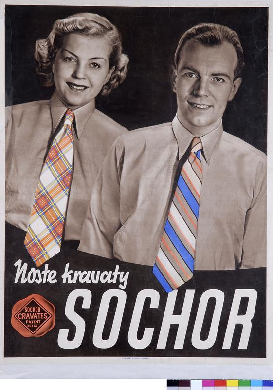 neznámý - Firma Sochor, kravaty, Dvůr Králové