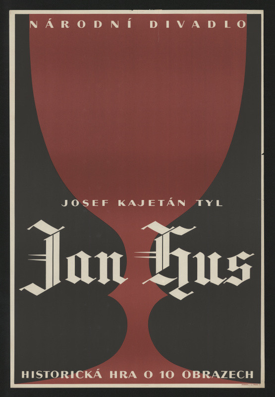 neznámý - J.K.Tyl: Jan Hus. Národní divadlo
