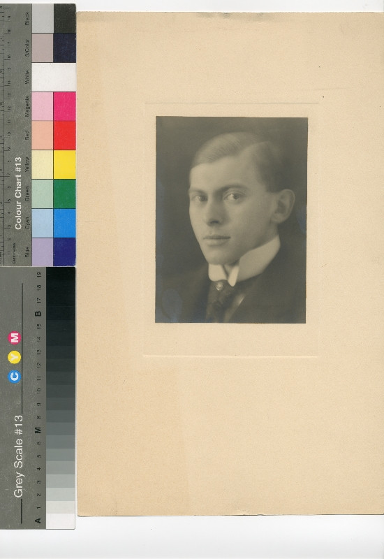 Adolf Schneeberger - Autoportrét Adolfa Schneebergera