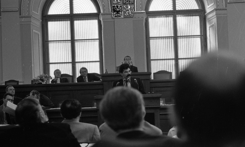 Dagmar Hochová - Přijímání zákonů v České národní radě, podzim 1990