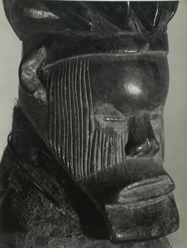 Jan Svoboda - Bez názvu (Černošská plastika, detail hlavy), z cyklu Pojednání o plastice / Untitled, from the Essays on Sculpture cycle