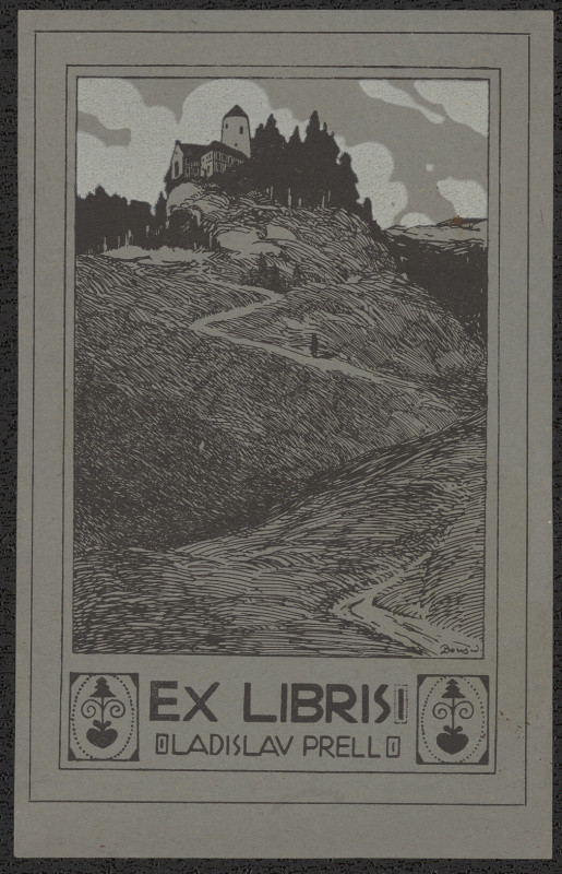 Julius Bous - Exlibris Ladislav Prell