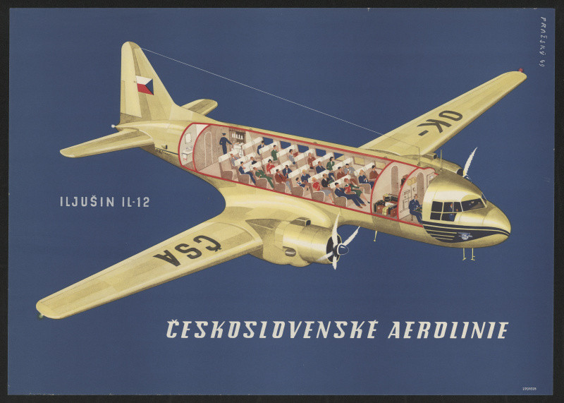 Adolf Pražský - Československé aerolinie