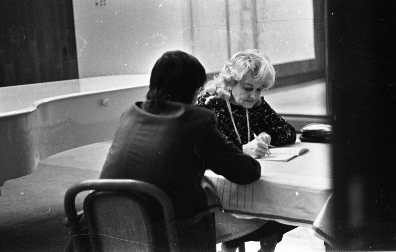 Dagmar Hochová - Ministr zdravotnictví Martin Bojar a noivnářka v České národní radě, podzim 1991