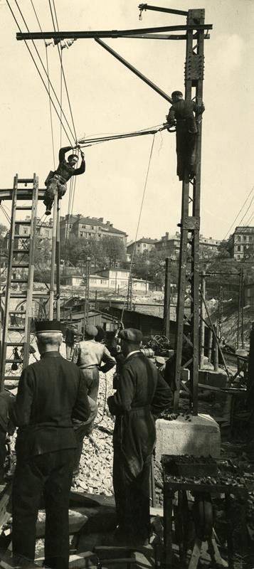Přemysl Koblic - Z budování dopravy 1948
