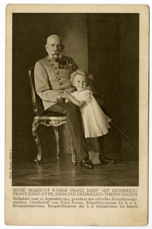 Hermann Clemens Kosel - císař Franz Josef + Erzherzog Franz Josef Otto