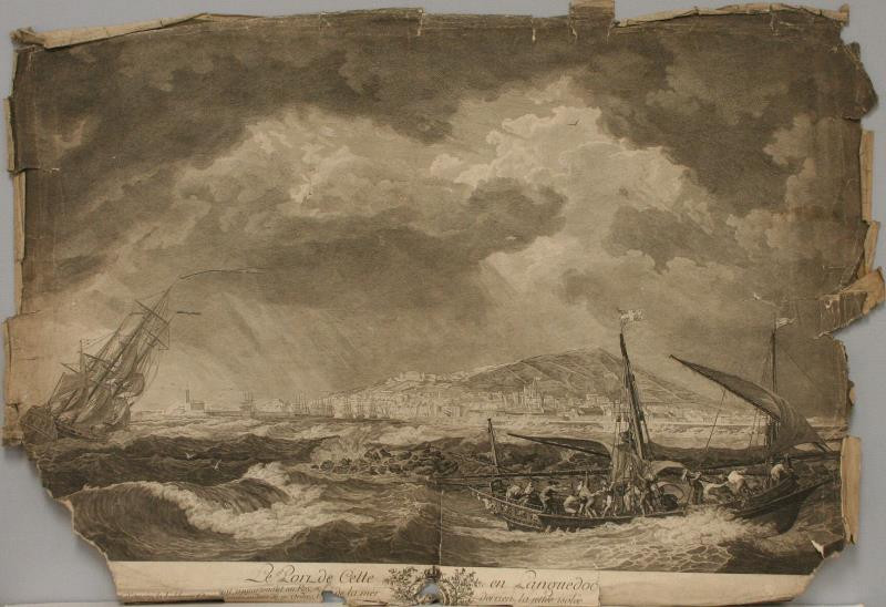 Nicolas Cochin/1619 - Le port de cette en Laugnedoc