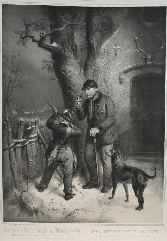 Franz Seraph Hanfstaengl - Základní cvičení v lovectví