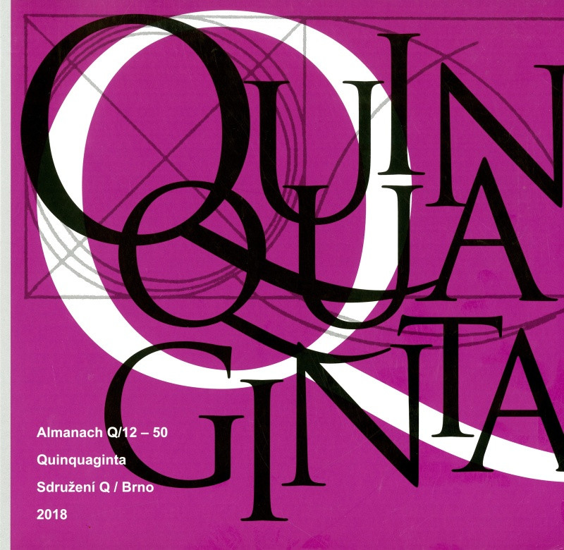 Jan Rajlich ml. - Almanach Q/12-50. Quinquaginta. Sdružení Q o.s. Brno 2018