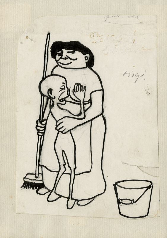 František Gellner - Žena s dítětem